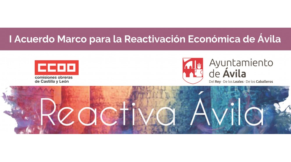 Primer Acuerdo Marco para la Reactivación económica de Ávila